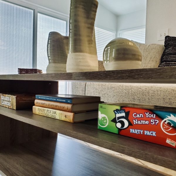 Books and games to keep you entertained